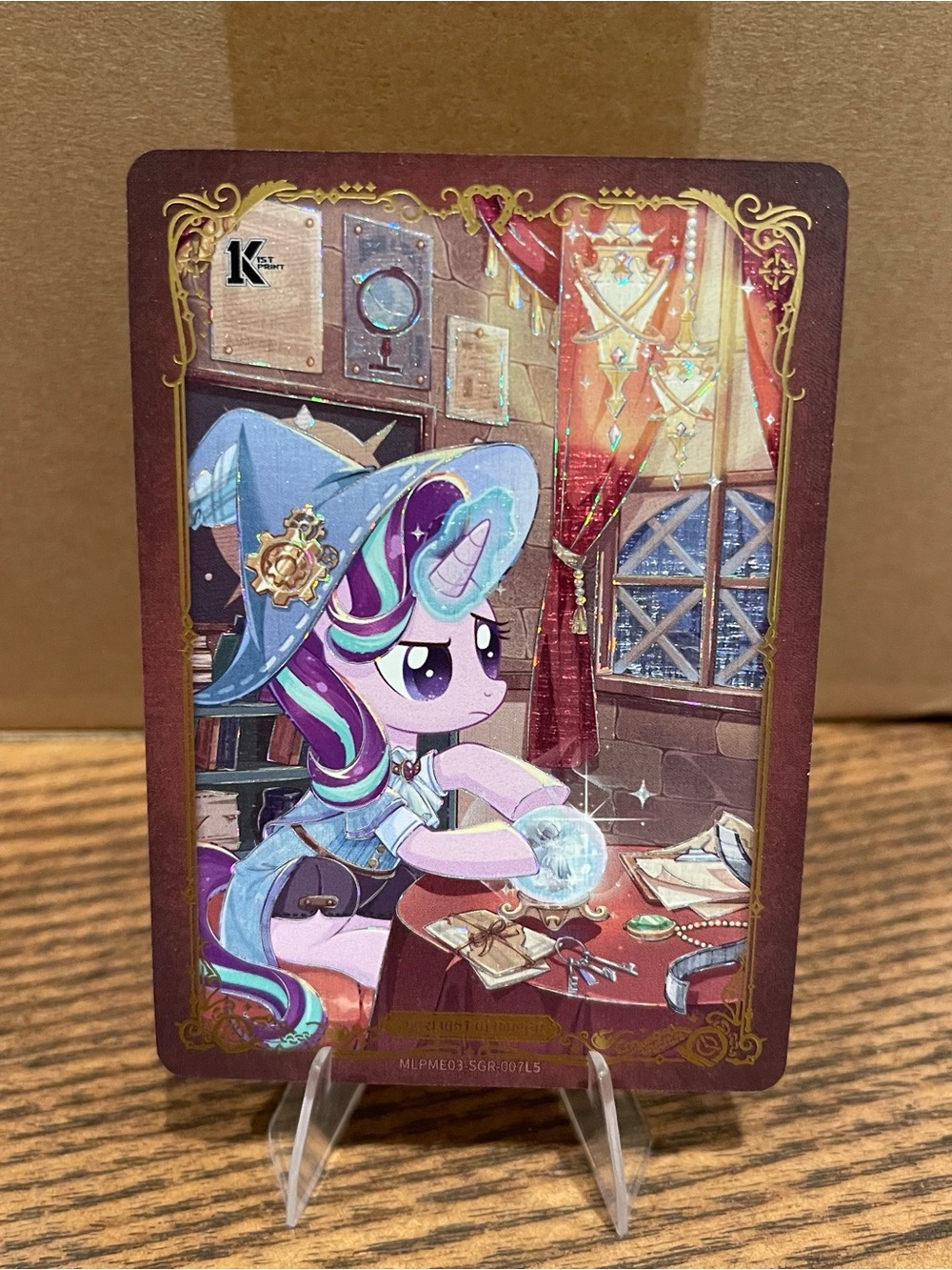 Starlight GlimmerMLPME03-SGR-007 Kayou My Little Pony Card English SGR Moon 3 1E